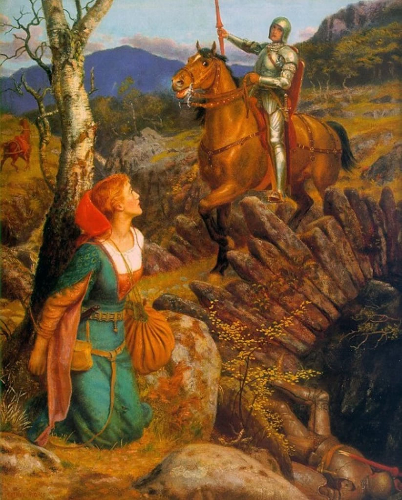 Il rovesciamento del cavaliere arrugginito, c.1894 - 1908